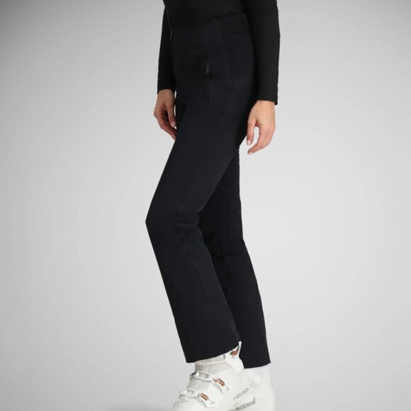 Obermeyer Cloud Nine Ski Pants Sz 4 Black Fleece Insulated Cold Winter Pants - Picture 14 of 14